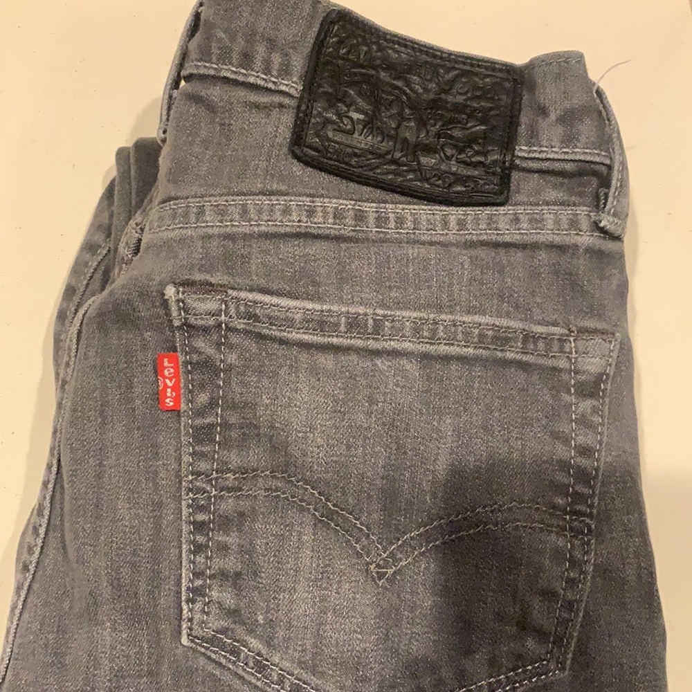 Levi’s 510 29x30 Grey worn once! skinny’s W29 L30